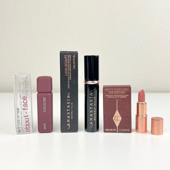 BNIB Makeup Lot About-Face Eye Paint ABH Mascara Charlotte Tilbury Lipstick - Picture 3 of 15